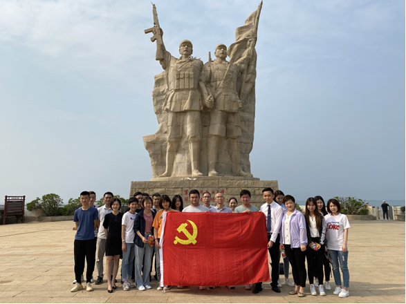 碧海丹心，邁向勝利的起點(diǎn)-美蘭免稅走進(jìn)海南解放公園開展黨史學(xué)習(xí)教育活動(dòng)